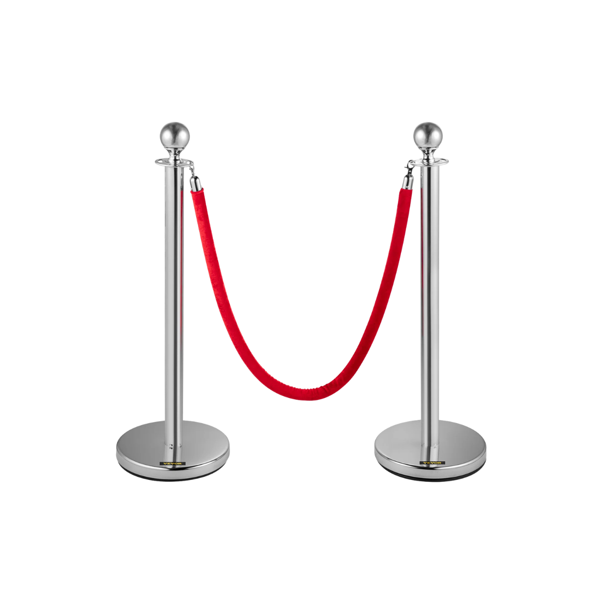 Silver Rope Stanchions